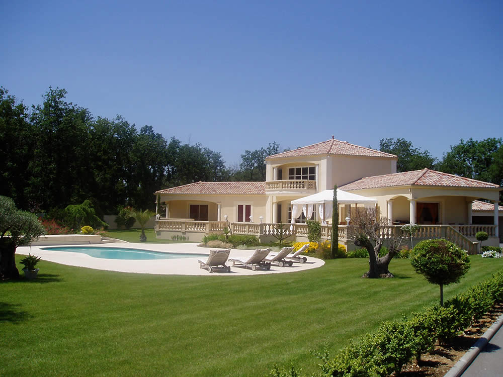 Réalisation maison provençale par Acadie