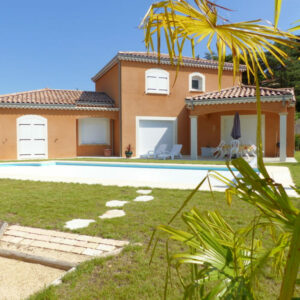 Acadie_maison provencale_réalisation du constructeur maison individuelle Valence