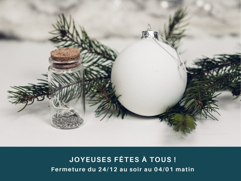 ACADIE fermeture Noël 2020