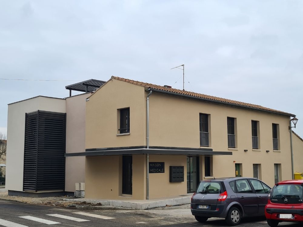 Acadie Valence - Réalisations -Cabinet médical - batiment tertiaire & collectif - alixan - Drôme