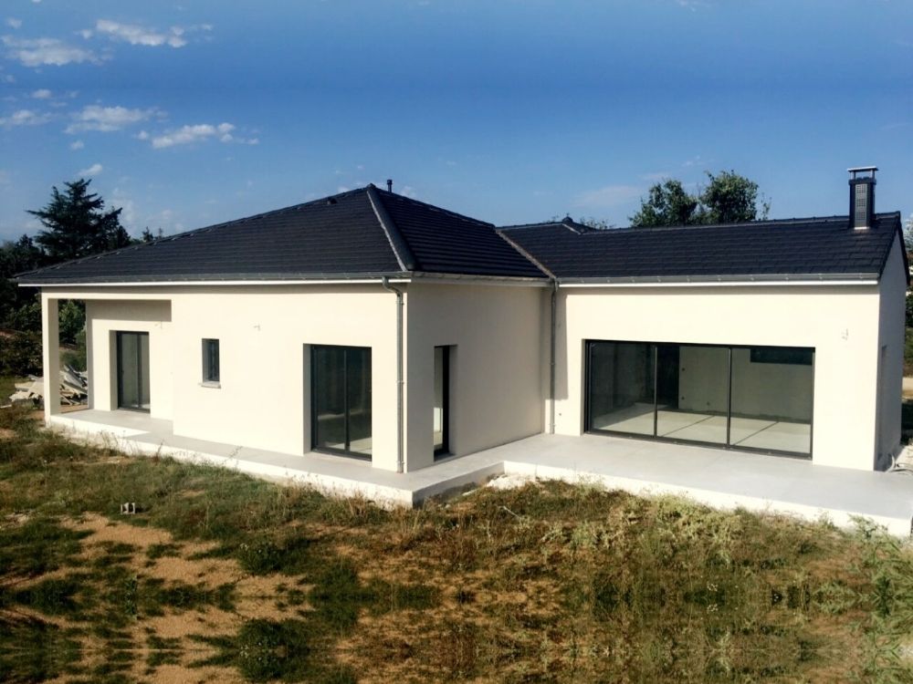 Acadie Valence - Réalisations -maison individuelle - maison moderne drome