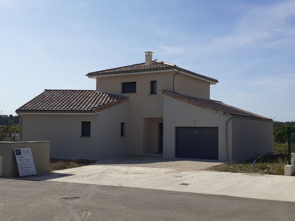 Acadie Valence - Réalisations -maison individuelle - maison moderne - constructeur romans