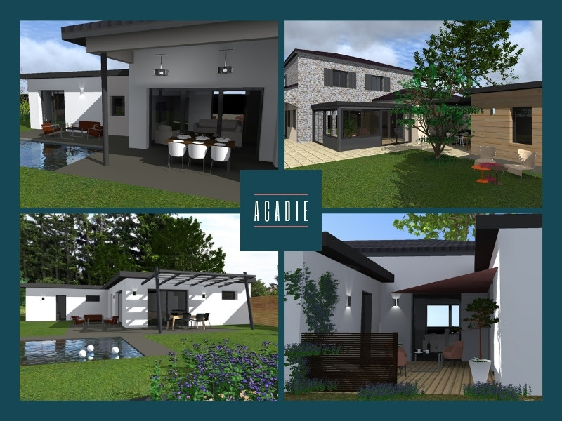 Terrasse, patio, pergola-Maison Acadie actualité