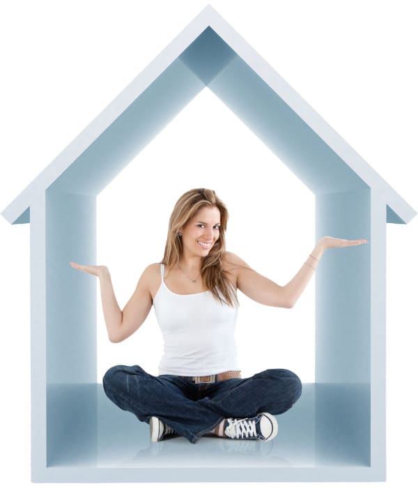 acadie à vos côtés, femme assise dans maison